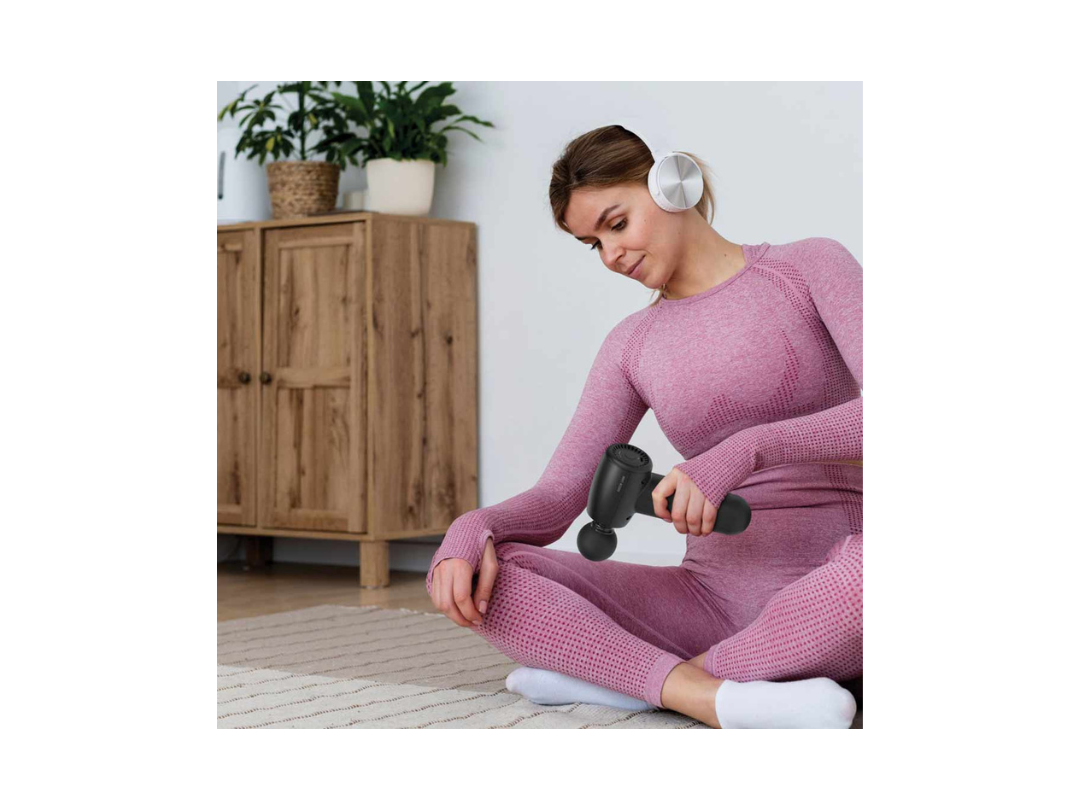 Buy Green Lion Prime Massage Gun - Black | Muscle Relaxation in Qatar Buy Green Lion Prime Massage Gun - Black | Muscle Relaxation in Qatar